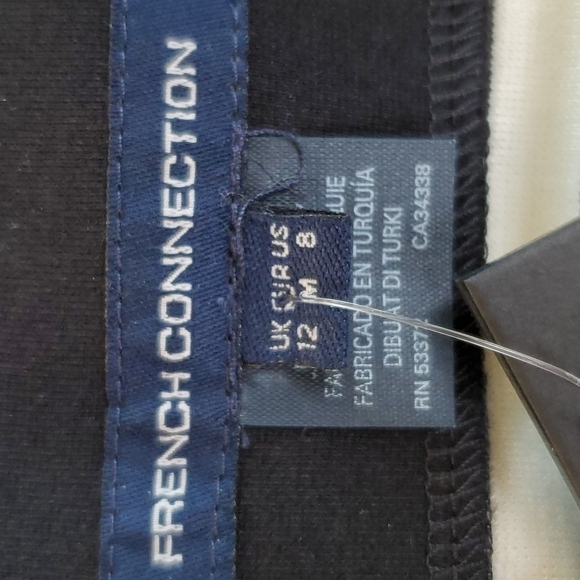 French Connection Striped Sheath Mini Dress NWT - Picture 16 of 17